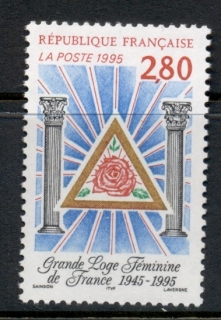 France-1995-Womens-Masonic-Lodge-MUH