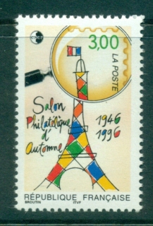 France-1996-Autumn-Stamp-Show-MUH-lot36009