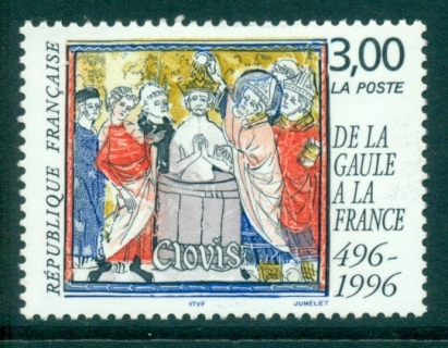 France-1996-Baptism-of-Clovis-MUH-lot36004