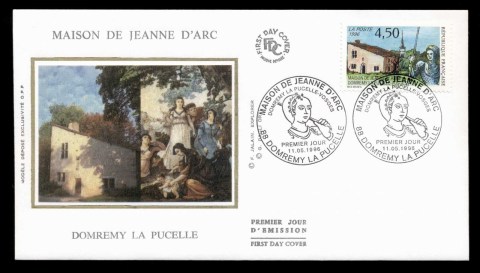 France-1996-Joan-of-Arcs-House-FDC