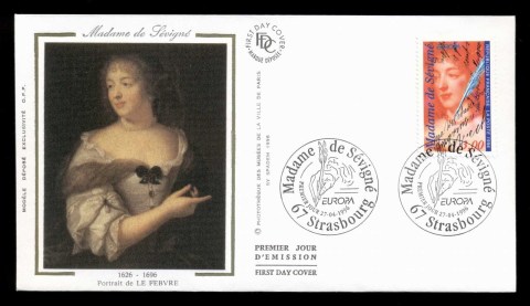 France-1996-Madame-Marie-de-Sevigny-FDC