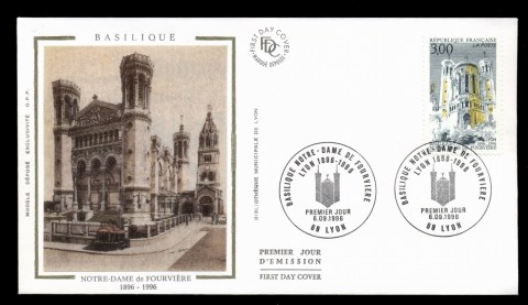 France-1996-Notre-Dame-de-Fourviere-Basilica-FDC