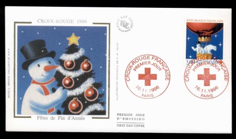 France-1996-Red-Cross-FDC