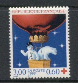 France-1996-Red-Cross-Xmas-MUH