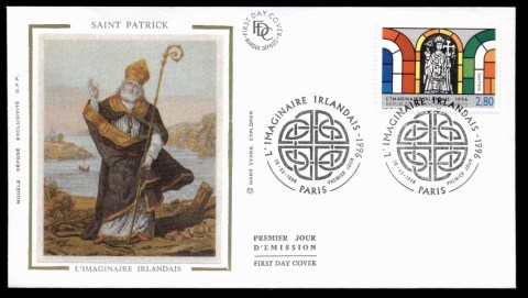 France-1996-St-Patrick-FDC