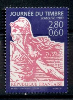 France-1996-Stamp-day-MUH_1