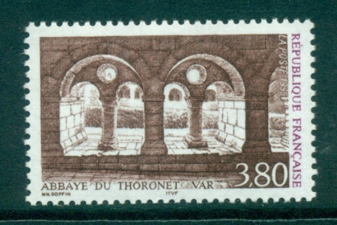 France-1996-Thoronet-Abbey-MUH-lot35998