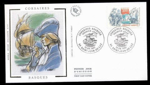 France-1997-Basque-Corsairs-FDC