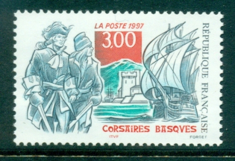 France-1997-Basque-Corsairs-MUH-lot36031