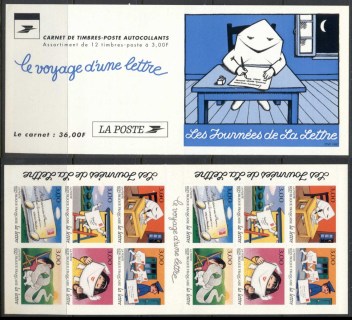 France-1997-Journey-of-a-letter-PS-booklet-MUH