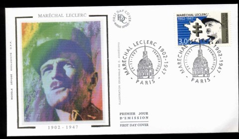 France-1997-Marshal-leclerc-FDC