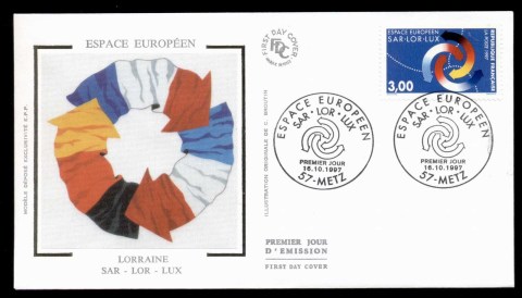 France-1997-Sarre-Lorraine-Luxembourg-Summit-FDC