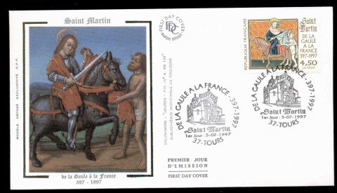 France-1997-St-martin-of-Tours-FDC