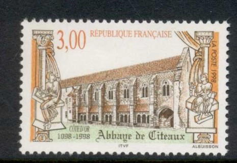 France-1998-Citeaux-Abbey-MUH