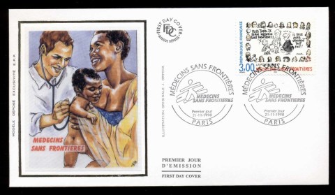 France-1998-Doctors-without-Borders-FDC