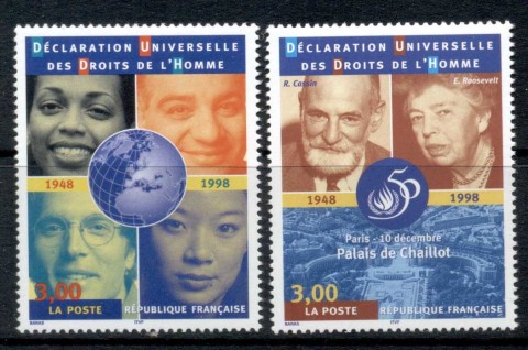 France-1998-Eniversal-declatarion-of-Human-Rights-MUH