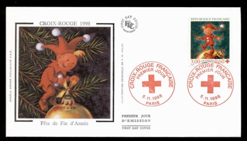 France-1998-Red-Cross-FDC