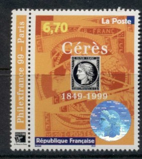 France-1999-Ceres-Stamps-150th-Annic-MUH