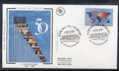 France-1999-Council-of-Europe-FDC