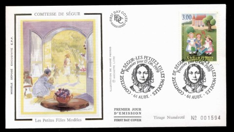 France-1999-Countess-of-Segur-FDC