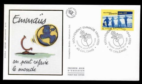 France-1999-Emmaus-Movement-FDC