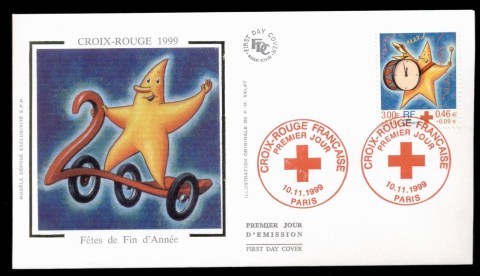 France-1999-Red-Cross-FDC