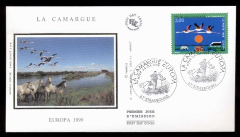 France-1999-The-Camargue-Nature-reserve-FDC