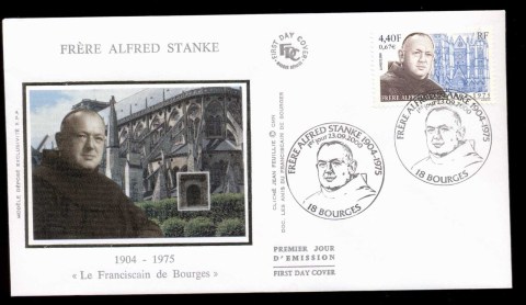 France-2000-Father-Alfred-Stanke-FDC