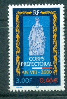 France-2000-Prefectorial-Corps-MUH-lot36061