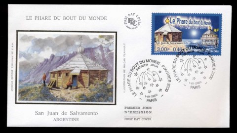 France-2000-Reconstruction-of-Lighthouses-FDC