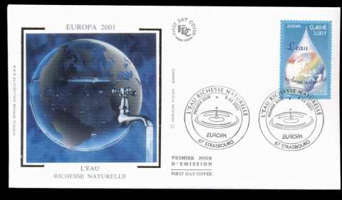 France-2001-Europa-FDC