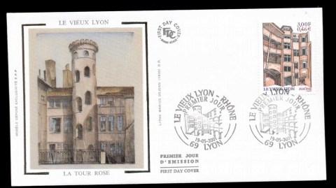 France-2001-Old-Lyon-FDC