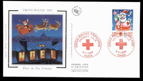 France-2001-Red-Cross-FDC