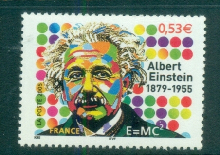 France-2005-Albert-Einstein-MUH-lot80121