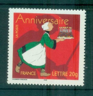 France-2005-Happy-Birthday-MUH-lot80118