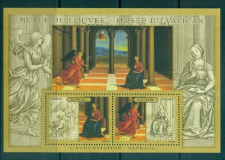 France-2005-The-Annunciation-by-Raphael-MS-MUH-lot80136