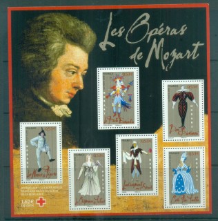 France-2006-Mozart-Operas-MS-MUH-lot80167