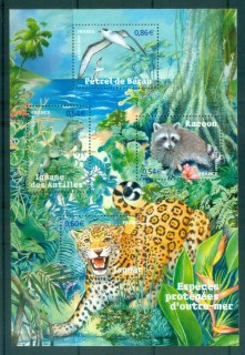 France-2007-Endangered-Animals-MS-MUH-lot80179