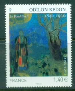 France-2011-Paintings-Le-Bouddah-by-Odilon-Redon-1840-1916-MUH