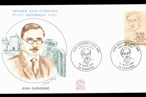 France-1990-Jean-Guehenno-FDC