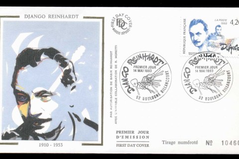 France-1993-Django-Reinhardt-FDC
