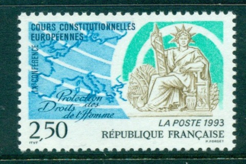 France-1993-Human-Rights-MUH-lot58549