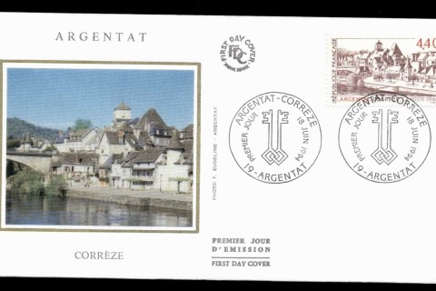 France-1994-Argentat-FDC