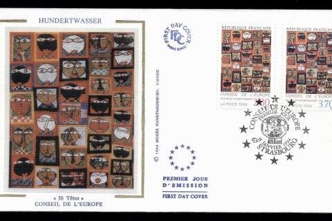 France-1994-Council-of-Europe-FDC