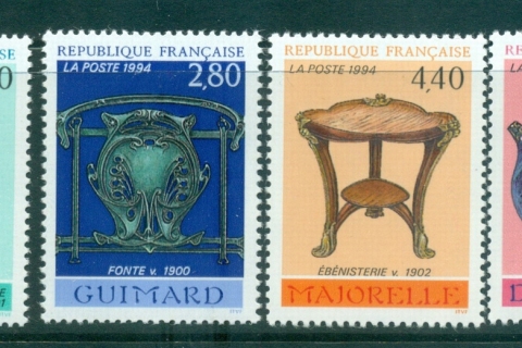 France-1994-Decorative-Arts-MUH-lot35876
