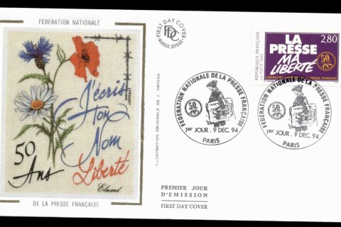 France-1994-Free-Press-FDC