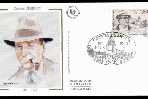 France-1994-Georges-Simenon-FDC
