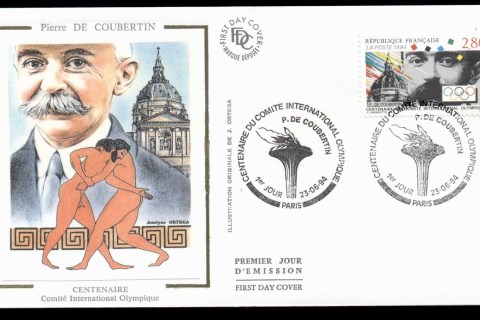 France-1994-IOC-Olympic-Committee-FDC