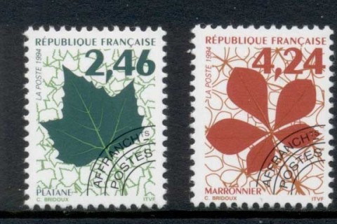 France-1994-Leaves-Precancels-MUH