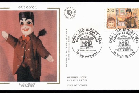France-1994-Puppets-FDC